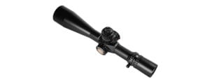 A beast nightforce black colored rifle scope