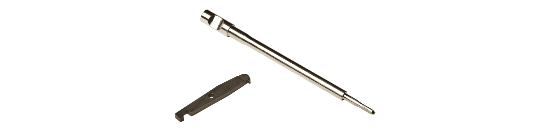 A metal summit extractor and firing pin