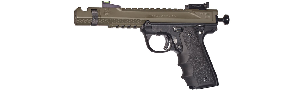 black and dark brown pistol 2
